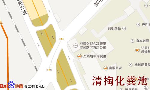 蓝光幸福满庭清掏化粪池地图