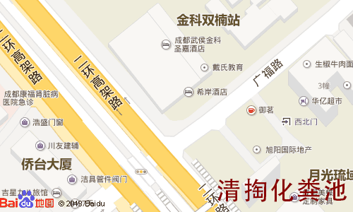 金科双楠天都清掏化粪池地图