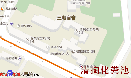 锦东路253号清掏化粪池地图