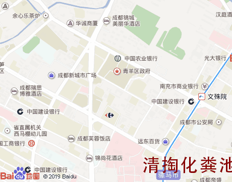 八宝街清掏化粪池服务片区地图