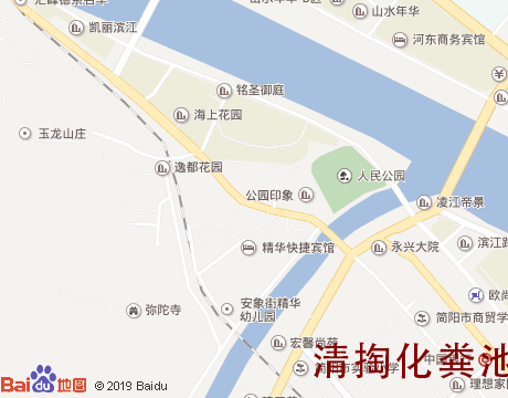 城北片区清掏化粪池服务片区地图