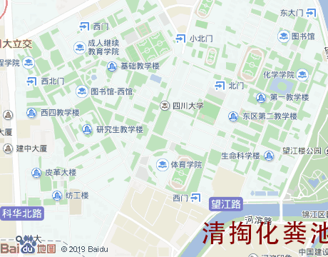 川大清掏化粪池服务片区地图