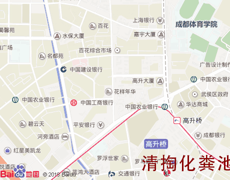 广福桥清掏化粪池服务片区地图