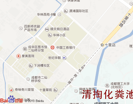 理工大片区 清掏化粪池服务片区地图